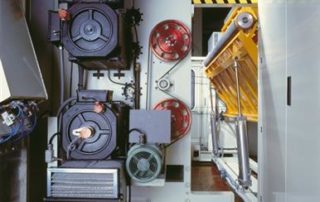Particolare della motorizzazione Particolare della motorizzazione