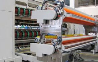 Particolare del sistema di taglio Particolare del sistema di taglio